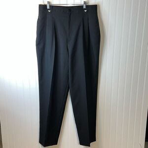 Fundamental Things Pleated Dress Pants Slacks Women’s Size 16 Black Office Wear